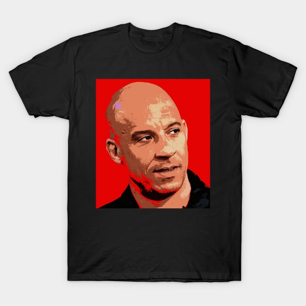 vin diesel T-Shirt by oryan80